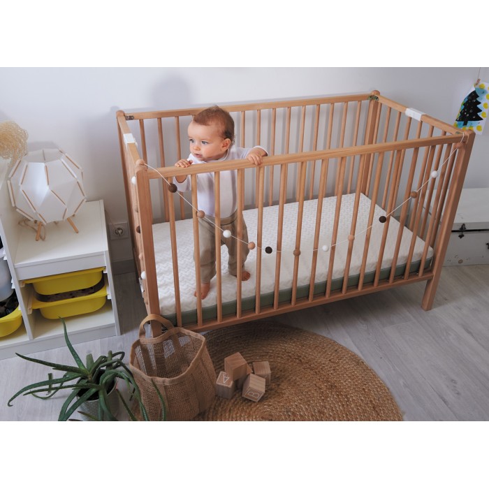 Matelas bébé et protège matelas - COCO (60x120 cm) – BellyStar