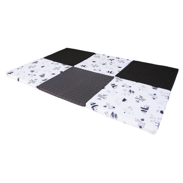 Tapis de motricité XL Noir & Blanc