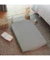 Lot de 2 housses de matelas à langer Candide gris foncé