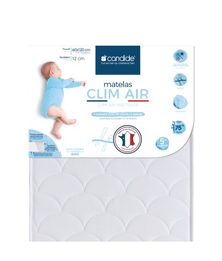 Matelas bébé clim air 60x120cm