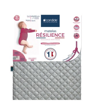 Baby mattress 60x120cm Resilience removable cover 360°