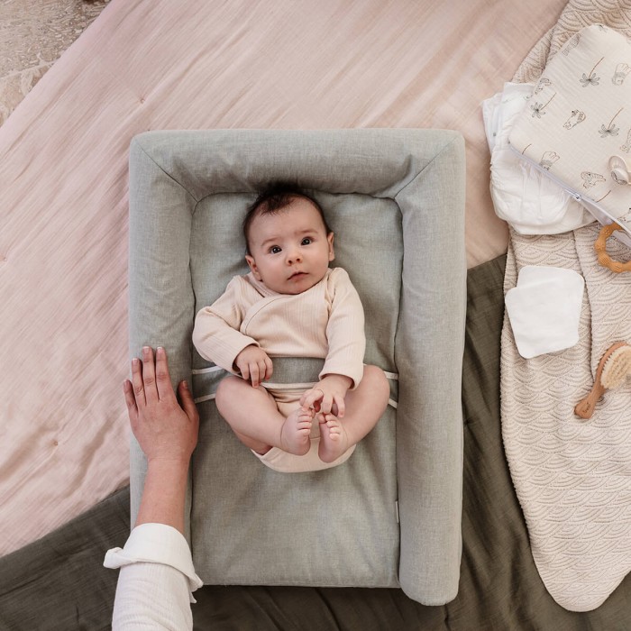 Matelas à langer Candide Mat' Confort kaki chiné