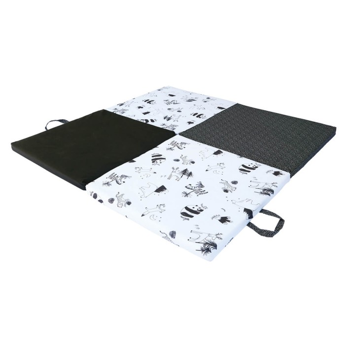 Tapis de jeu bébé Candide Black & White