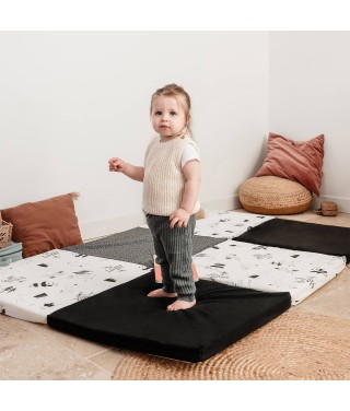 Tapis de jeu bébé XL Black & White