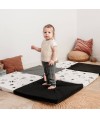 Tapis de jeu bébé XL Candide Black & White