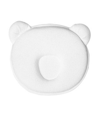 P'tit Panda Pillow 21x19cm White