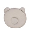 Coussin cale tête bébé Candide P'tit Panda - Gris