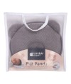 Coussin cale tête bébé P'tit Panda Candide - Gris foncé