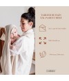 Cape de bain tablier Candide XXL Parent/Bébé en viscose