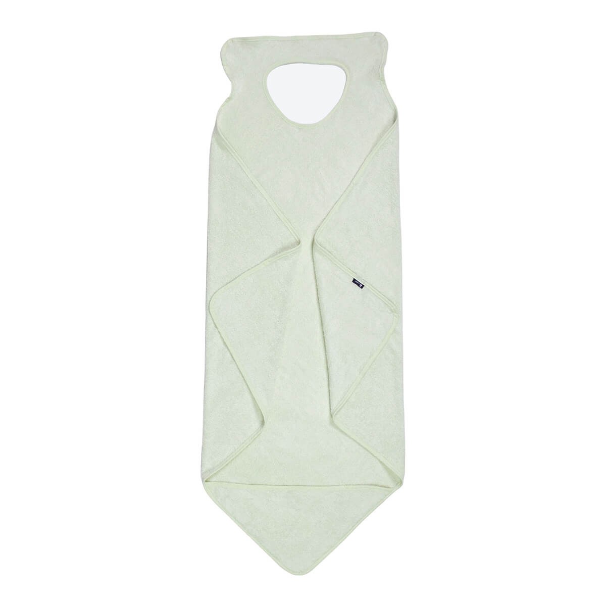 Cape de bain tablier XXL Parent/Bébé en viscose Candide Vert