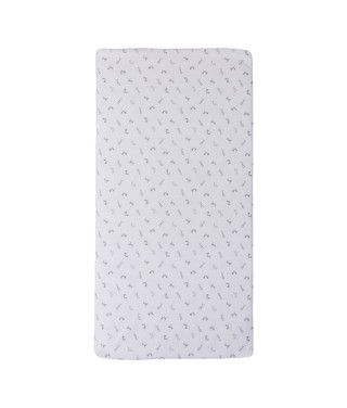 Matelas bébé de voyage roulé 60x120 cm - Lapins