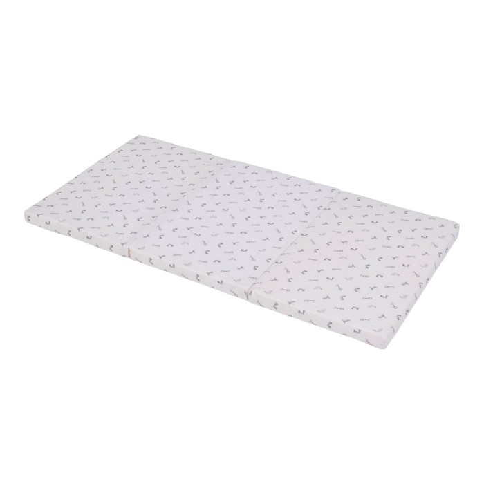 Matelas bébé Candide pliant 3 parties 60x120 cm - Lapins