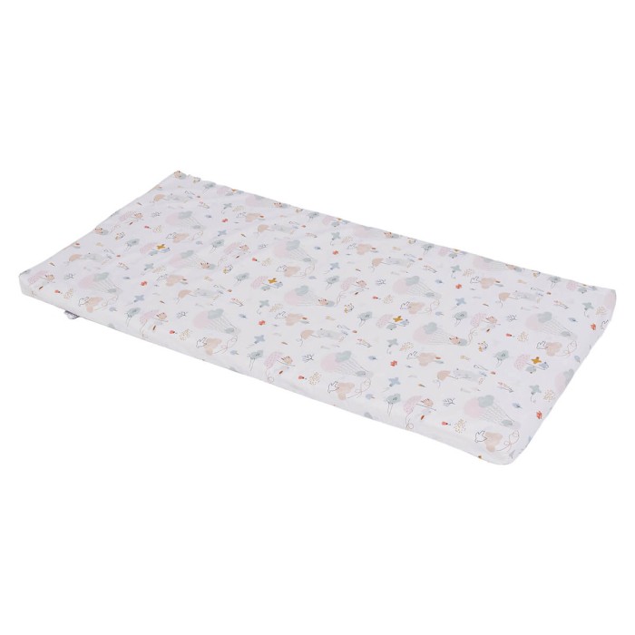 Rolled travel baby mattress 60x120 cm Tineo Balloons