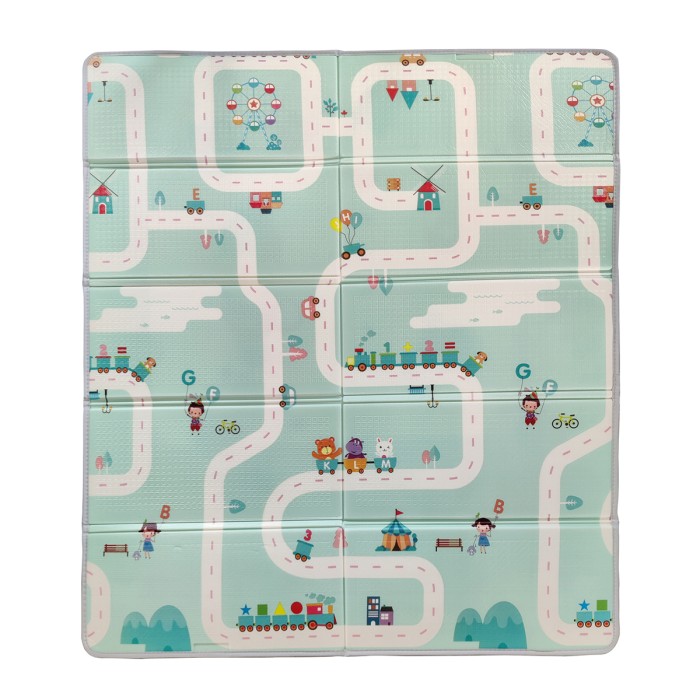 Large reversible car/animal playmat - Tineo