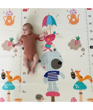 Large reversible car/animal playmat