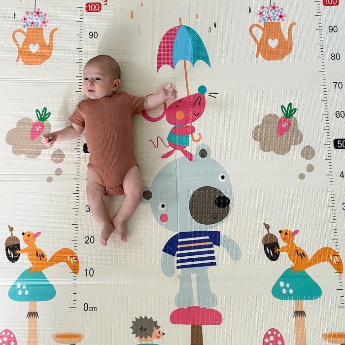 Large reversible car/animal playmat - Tineo