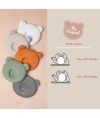 Candide - Baby head support cushion P'tit Panda Kaki