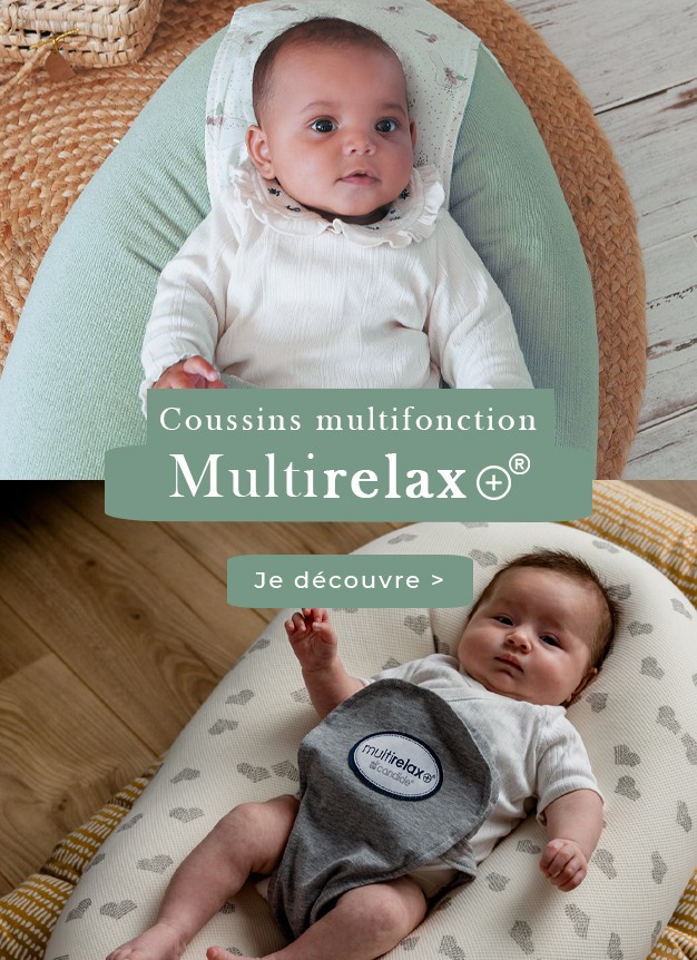 Multirelax coussin d'allaitement multifonction - Transat bébé