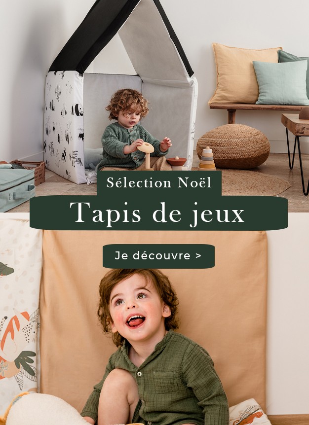 Sélection cadeaux de noël bébé : tapis de jeu